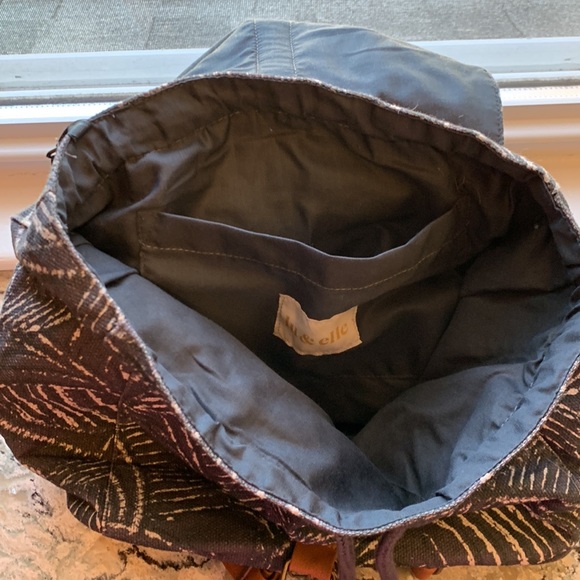 New with Tags Lu & Elle Paradise Palm Backpack and Wallet Set - Picture 6 of 8